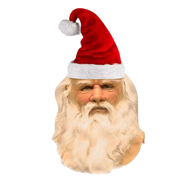 Realistic Santa Mask for Cosplay Breathable Comfort and Quality Materials