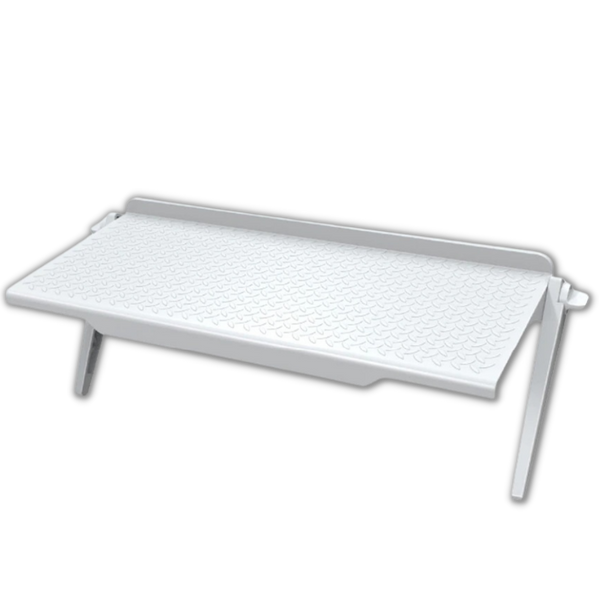 All in One Screen Shelf Desk for Space Saving and Organization