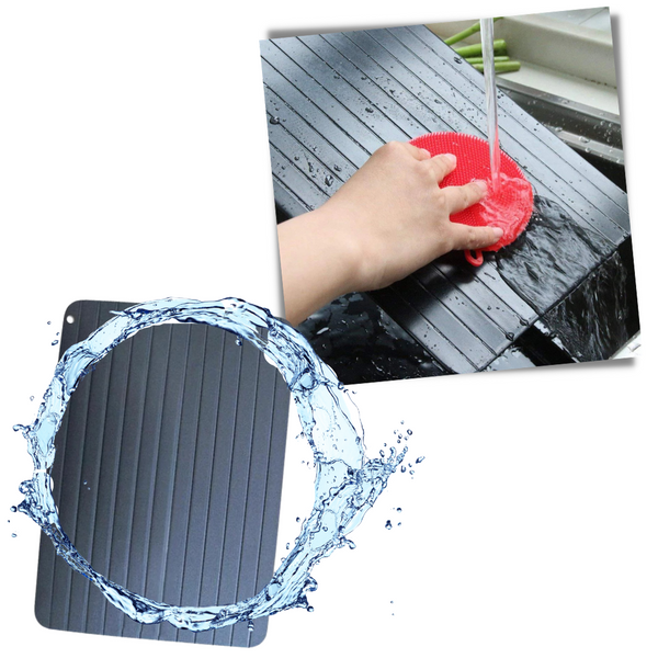 Food Defrost Tray For Quick Thaw Of Frozen Foods No Electricity