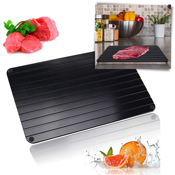Food Defrost Tray For Quick Thaw Of Frozen Foods No Electricity