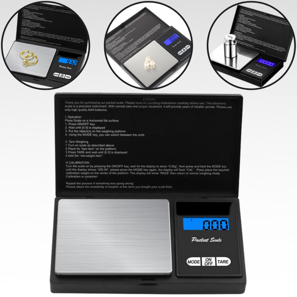 Pocket Digital Scale for Precise Measurements of Jewelry and Small Items