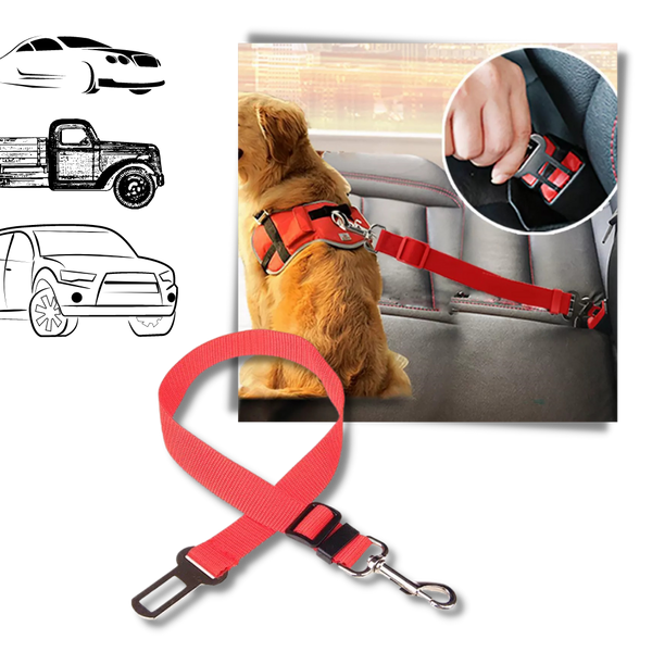Premium Car Dog Seat Belt For Safe Travel And Comfortable Journeys