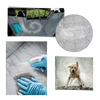 See Through Mesh Window Dog Car Seat Cover With Waterproof Anti Slip Layer