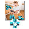 Dual Sided RC Car With 360 Turning And LED Headlights For All Terrain