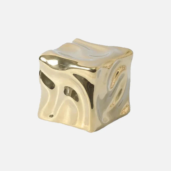 Draped Cube Ornament