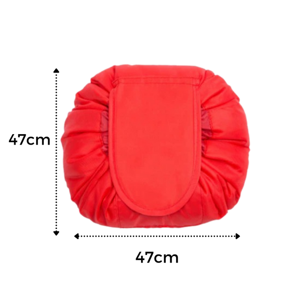 Premium Foldable Drawstring Cosmetic Pouch With Large Capacity And Waterproof