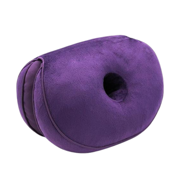 Ergonomic Memory Foam Seat Cushion For All Day Comfort And Back Support