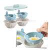 Efficient Microwave Egg Steamer Box For Quick Breakfast Prep