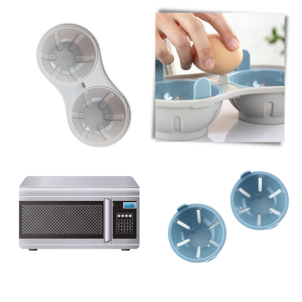 Efficient Microwave Egg Steamer Box For Quick Breakfast Prep