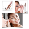 Electric Eyebrow Trimmer For Precise Painless Shaping With Built In Light