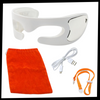 LED Eye Mask for Wrinkle Reduction and Relaxation Therapy