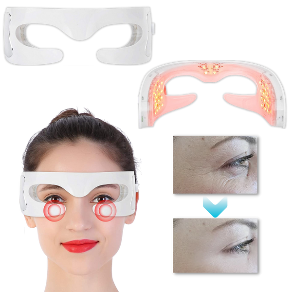 LED Eye Mask for Wrinkle Reduction and Relaxation Therapy
