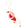 Climbing Santa Claus Decoration With Silent Motor For Festive Atmosphere
