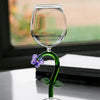 Enchanted Garden Wine Glass