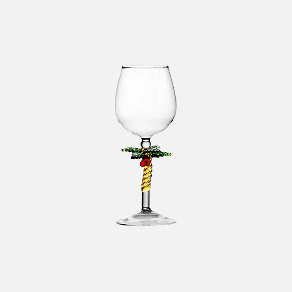 Enchanted Garden Wine Glass