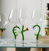 Enchanted Garden Wine Glass