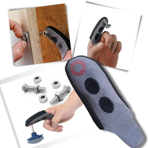 Magnetic Finger Sleeve For Precise Small Object Retrieval