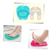 Three In One Shower Foot Massager Mat With Scrubber And Cleaner For Spa Feet