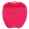 Three In One Shower Foot Massager Mat With Scrubber And Cleaner For Spa Feet