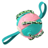 Durable Frisbee Ball Dog Toy With Cotton Rope For Anxiety Relief