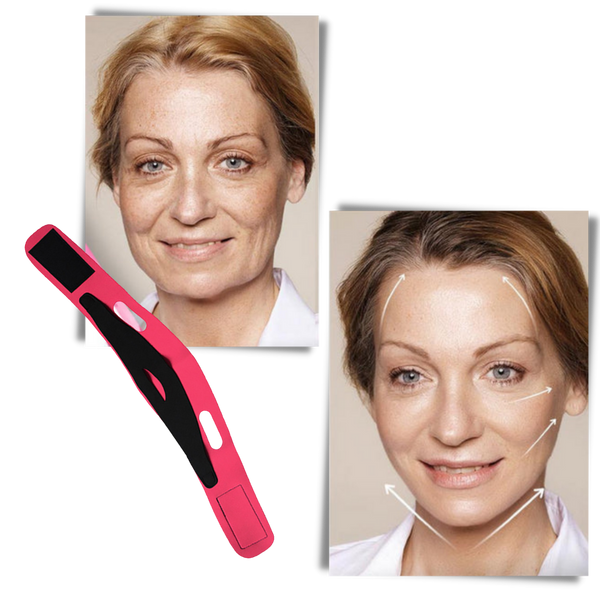 Elastic Face Lift Strap for Defined Jawline and Youthful Contour