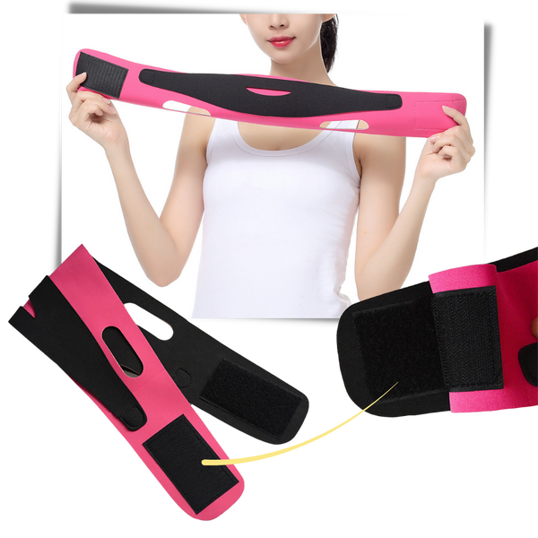 Elastic Face Lift Strap for Defined Jawline and Youthful Contour