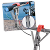 Spring-Loaded Fishing Rod Holder With Automatic Bite Alert