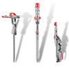 Spring-Loaded Fishing Rod Holder With Automatic Bite Alert