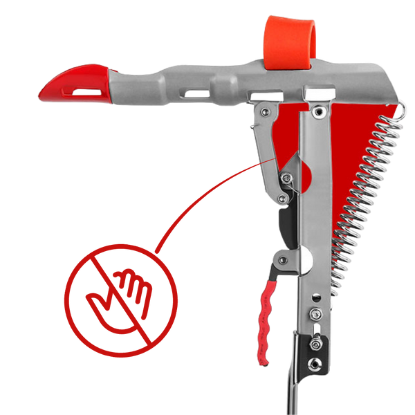 Spring-Loaded Fishing Rod Holder With Automatic Bite Alert