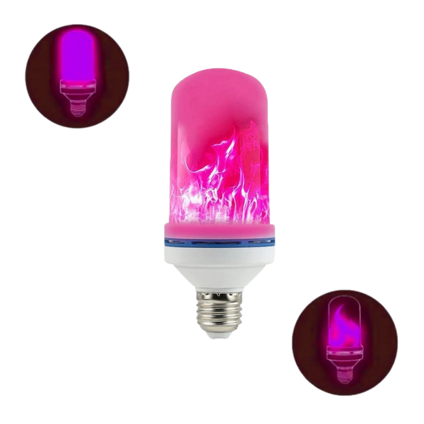 Premium LED Flame Lamp With Realistic Flicker For Cozy Ambience