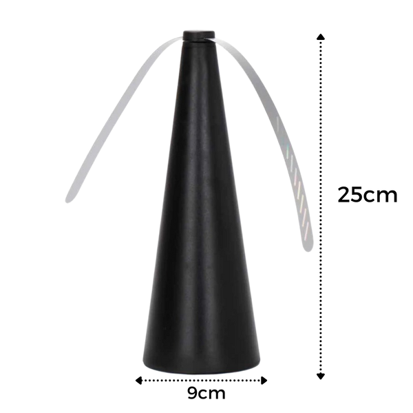 Portable Fly Repellent Fan for Outdoor Dining Keeps Flies Away