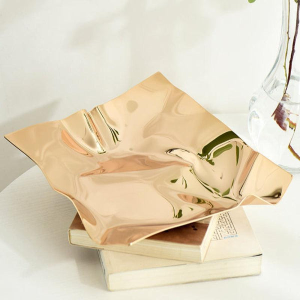 Foil Wrap Whimsical Stainless Steel Tray