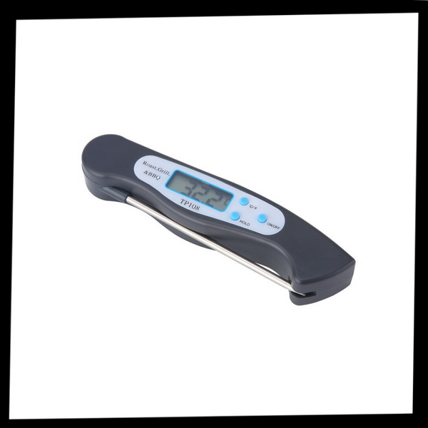 Foldable Instant Read Digital Food Thermometer For Perfect Doneness
