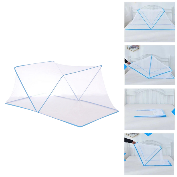 Breathable Foldable Bed Mosquito Net for Easy Setup at Home