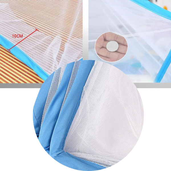 Breathable Foldable Bed Mosquito Net for Easy Setup at Home