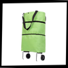 Expandable Trolley Tote For Groceries, 30L, Waterproof And Durable