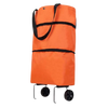 Expandable Trolley Tote For Groceries, 30L, Waterproof And Durable