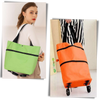 Expandable Trolley Tote For Groceries, 30L, Waterproof And Durable