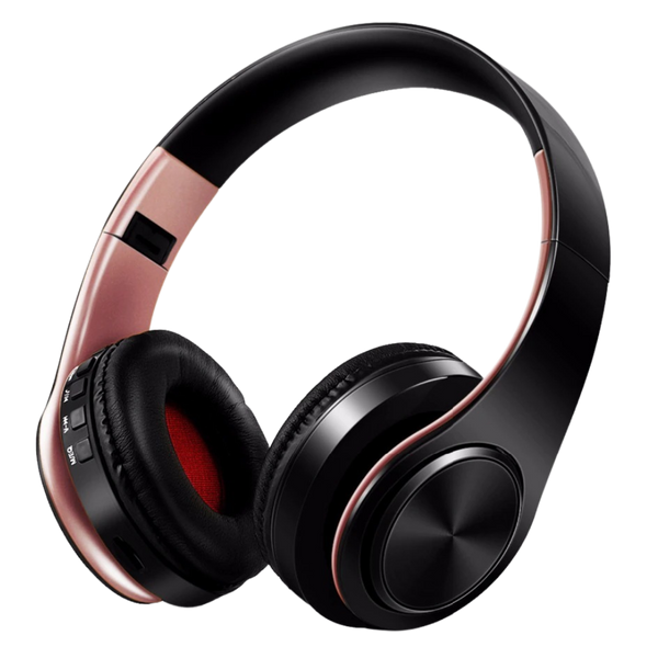 Foldable Bluetooth Headphones With Stereo Sound And Hands Free Calling