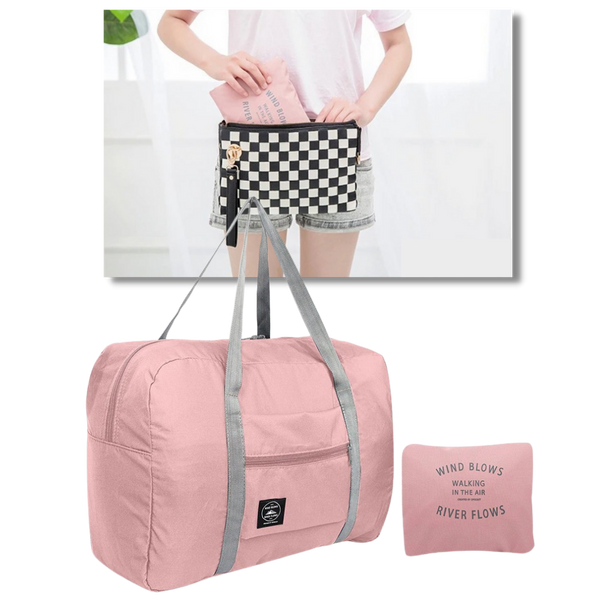 Waterproof Foldable Travel Bag With Large Capacity And Pockets