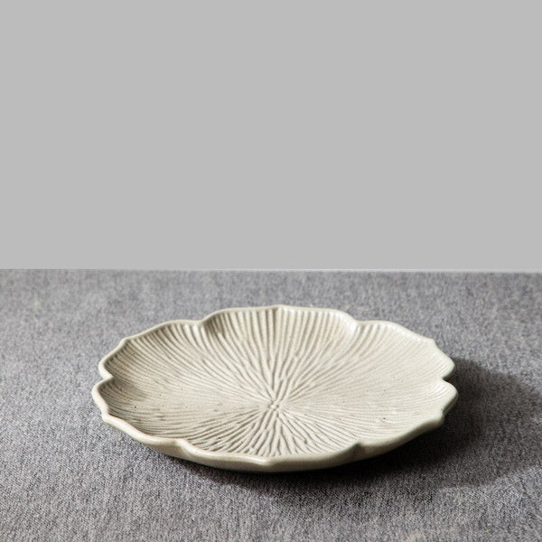 French Leaf Nature Inspired Plates