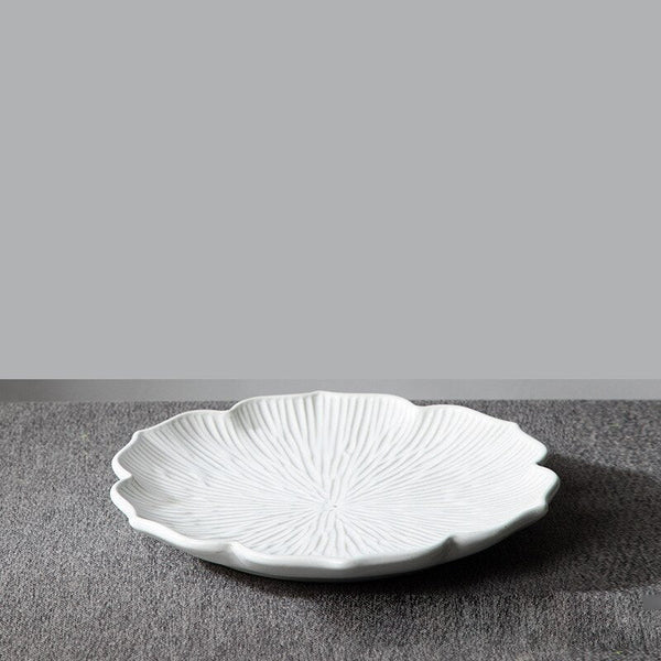 French Leaf Nature Inspired Plates