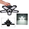 Five Foldable Panels Garage Light Delivers Bright Energy Efficient Illumination
