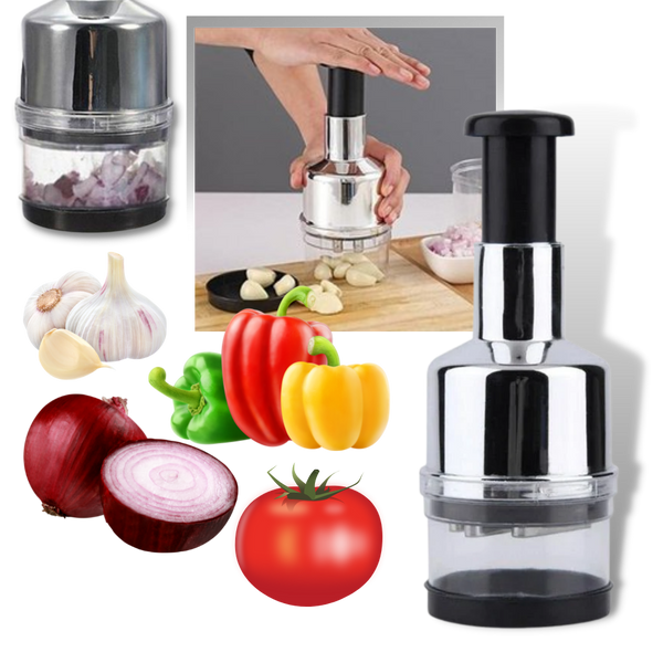 Premium Stainless Steel Garlic Chopper for Effortless Mincing