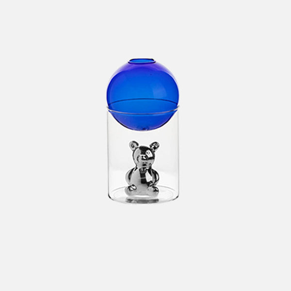 Galactic Bear Glass Vase