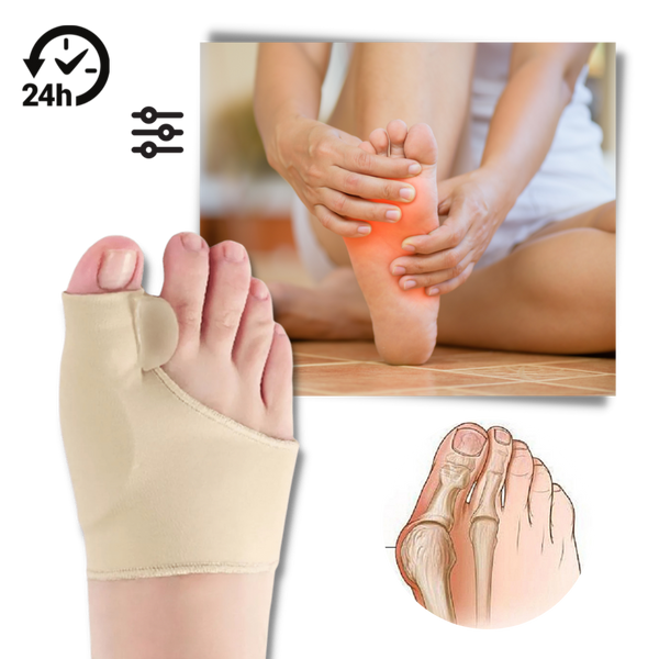 Gel Bunion Corrector With Toe Separator For Pain Relief And Comfort