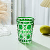 Genie Checkered Diamond Glass Drinking Cup