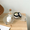 Ghost Ridged Acrylic Irregular Shape Tray