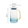 Glacial Blue Glass Drinkware