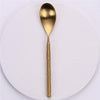 Gold Bamboo Stainless Steel Luxury Flatware